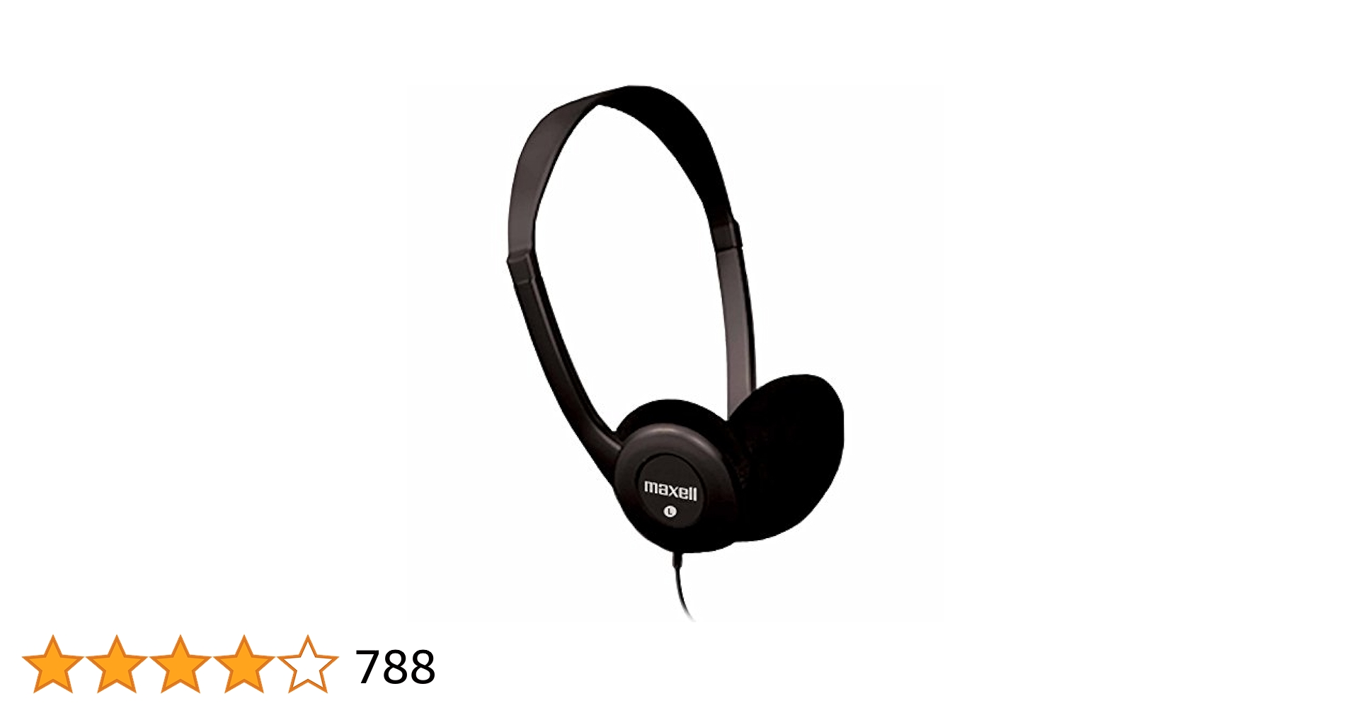 Amazon.com: Maxell Lightweight Stereo Headphones,White